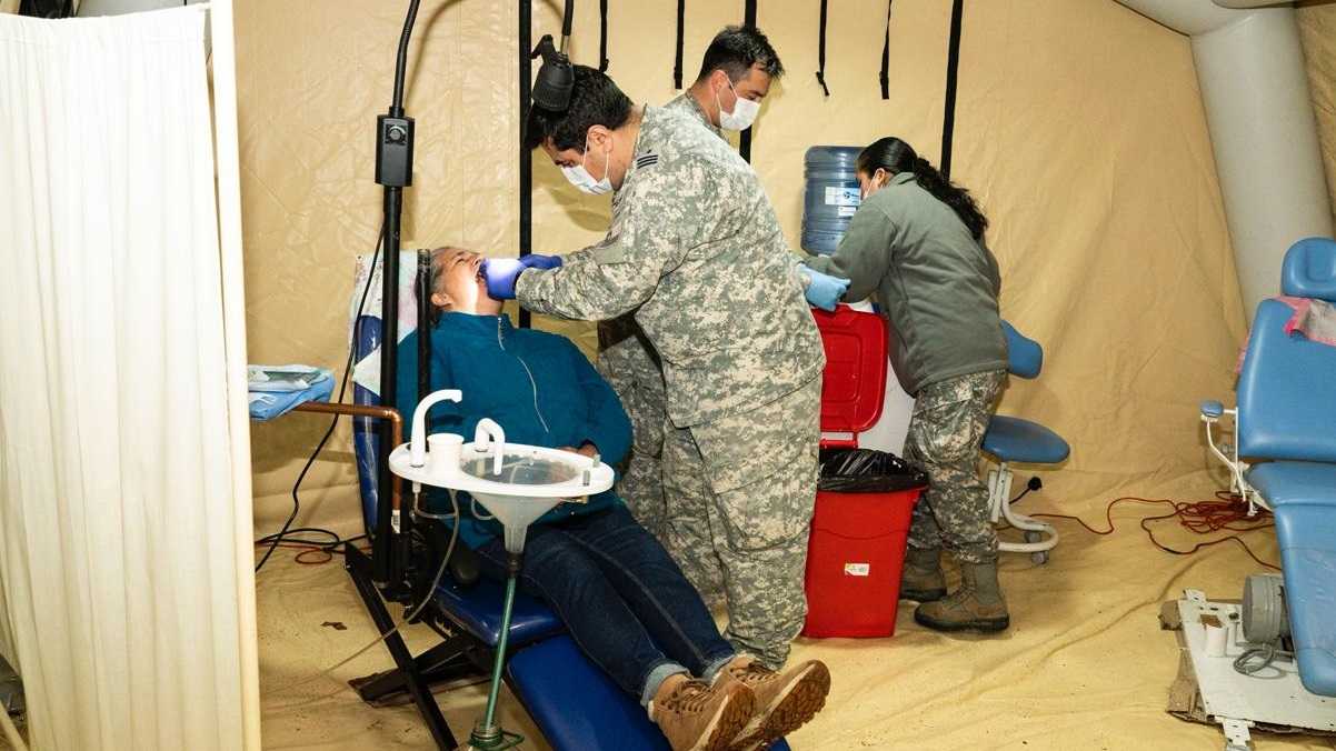 Operativo Mëdico FACh Villa O'Higgins octubre 2025