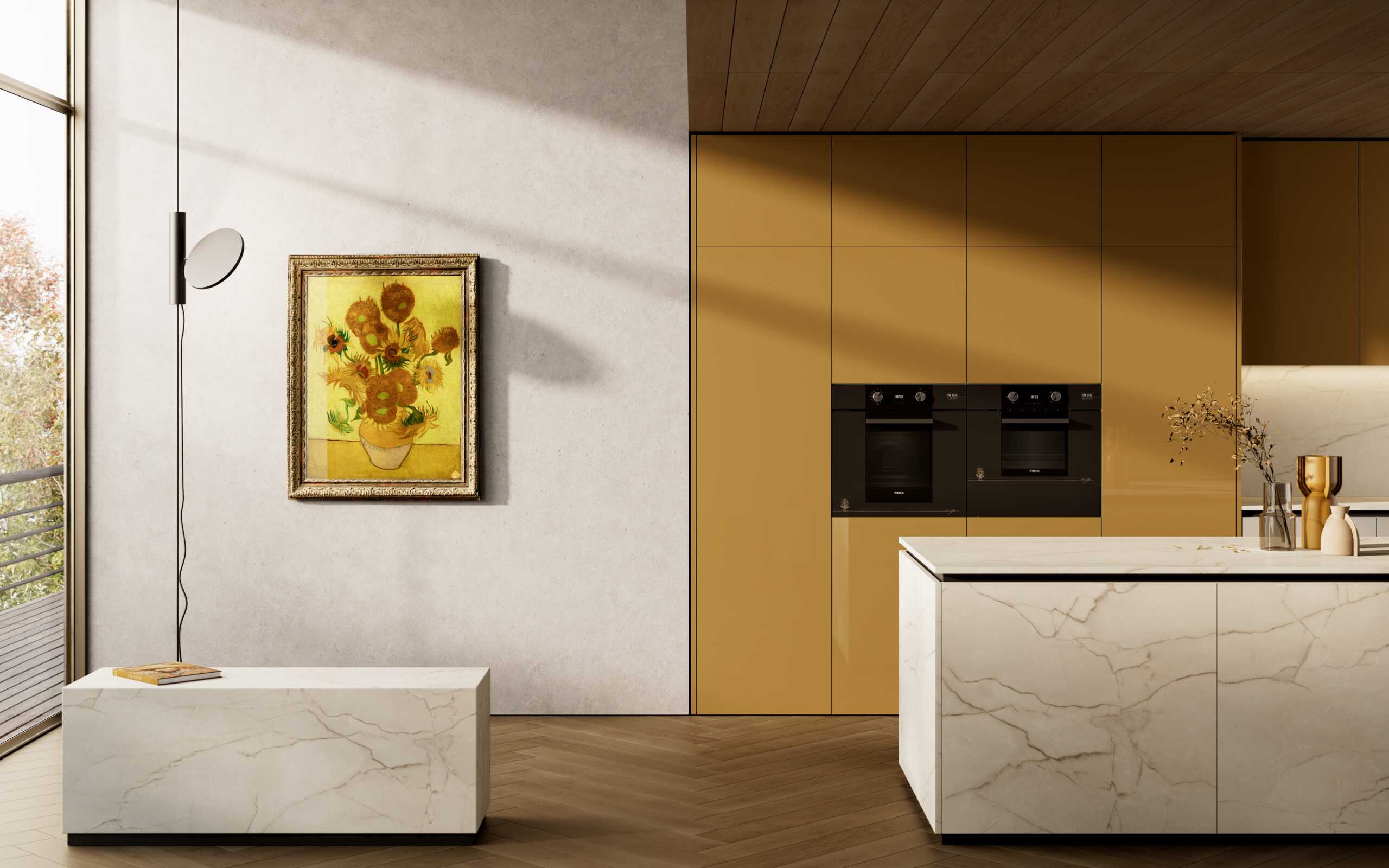 Sunflowers Painting 02 - Oven + Compact