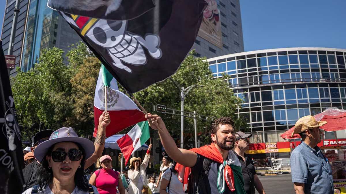 Marcha Gen Z México 15-11-2025