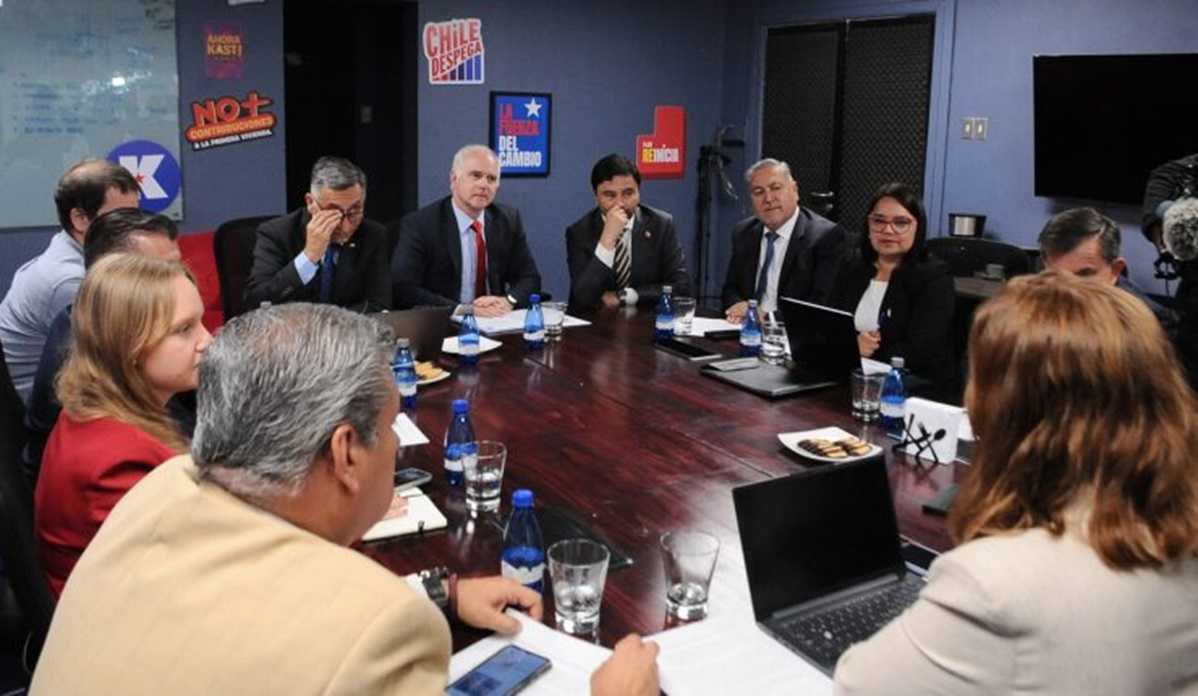 Reunión equipos de seguridad Kast Matthei y Kaiser 20-11-2025