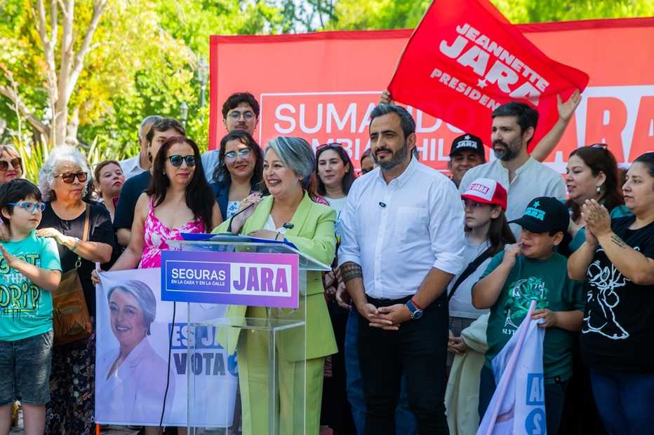 Jeannette Jara San Bernardo 04-12-2025