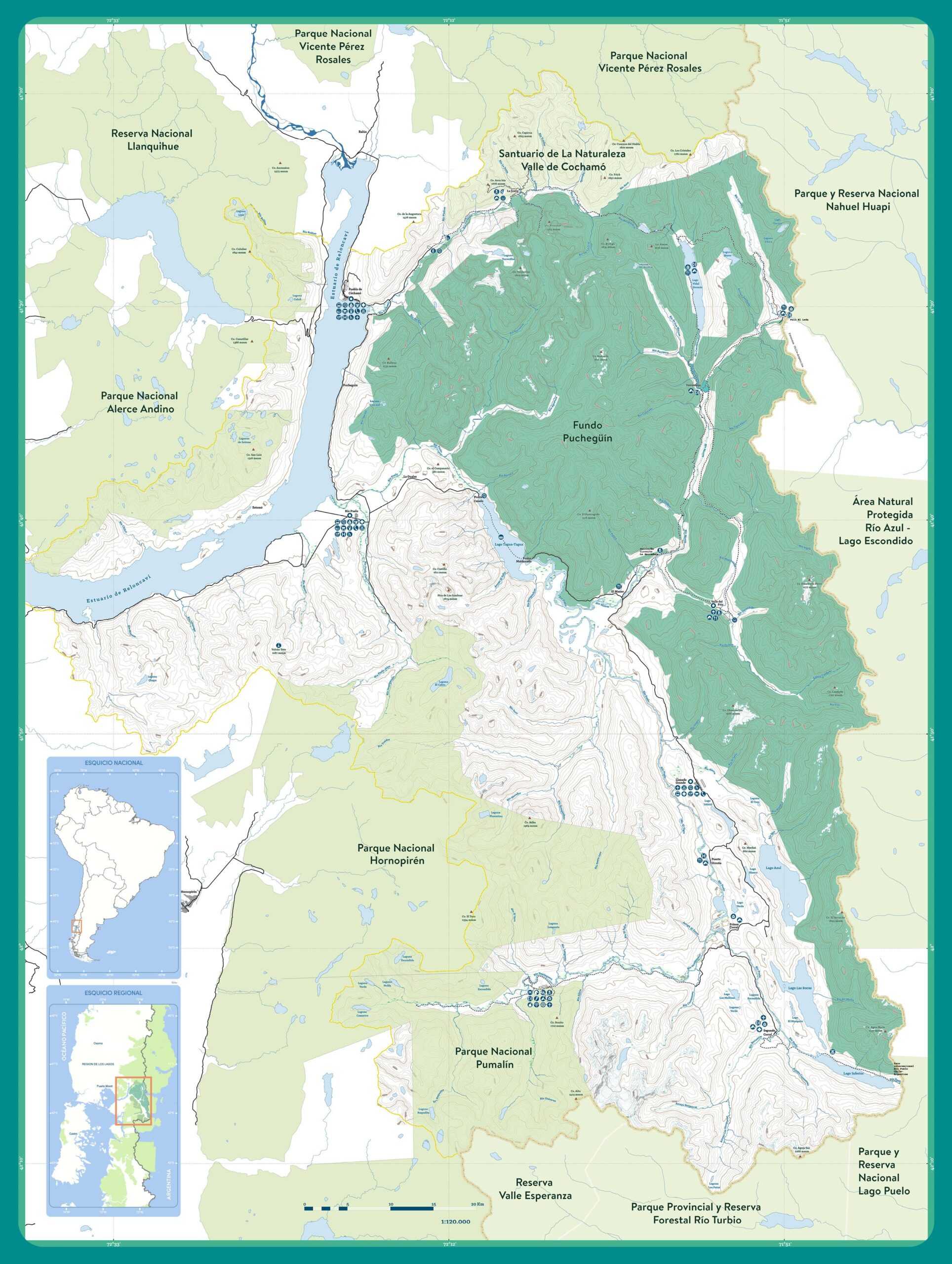 Mapa Comuna de Cochamó y Puchegüín (1)