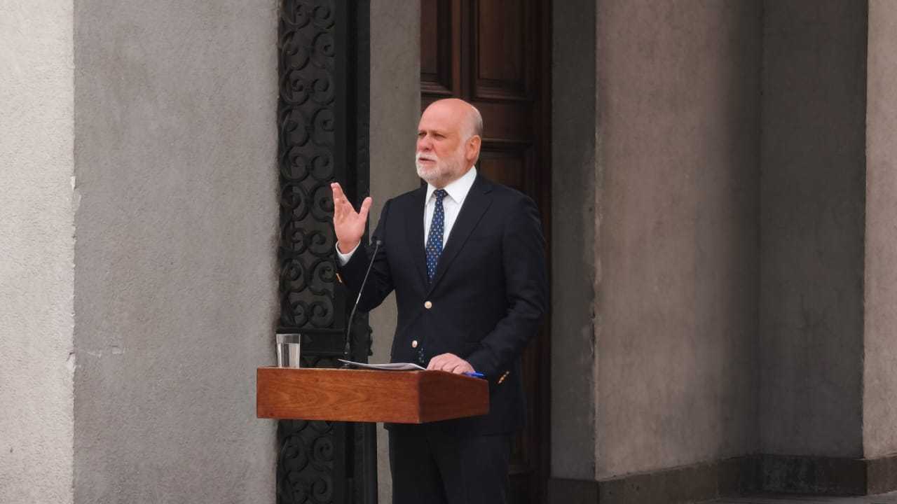 Ministro Álvaro Elizalde La Moneda 26-12-2025 2