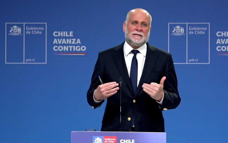 Ministro del Interior Álvaro Elizalde La Moneda 29-12-2025