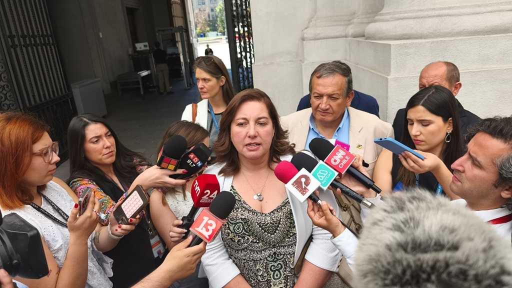 Senadora Paulina Vodanovic La Moneda 29-12-2025