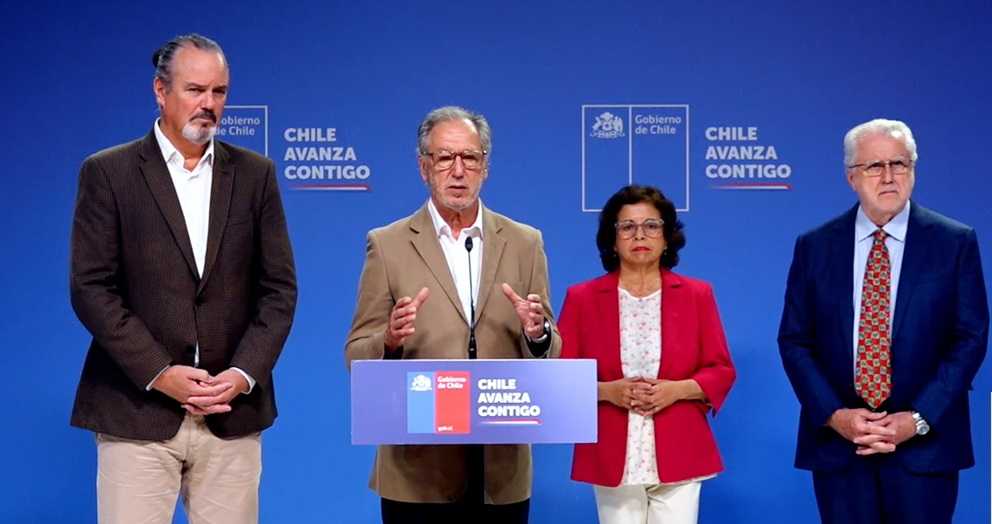 Vicepdte Corfo Benavente - Ministro García - Ministra Williams - Pdte Codelco Pacheco La Moneda 23-12-2025