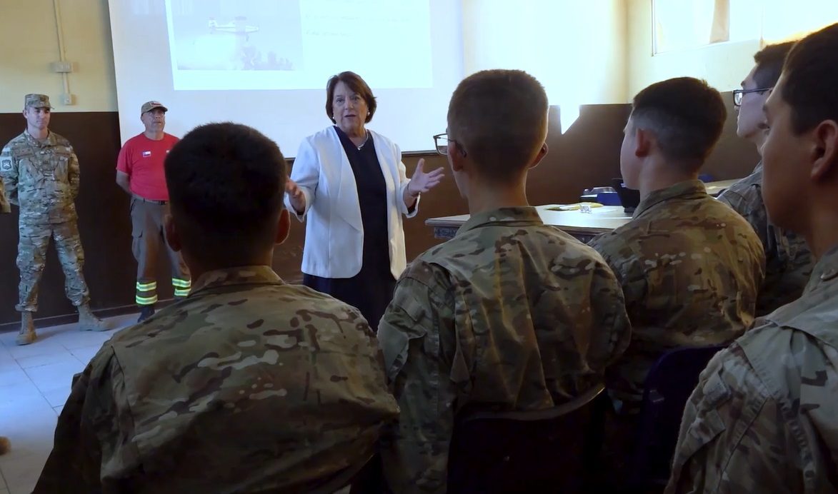 Ministra de Defensa Adriana Delpiano Reg Tacna - San Bernardo 25-02-2026