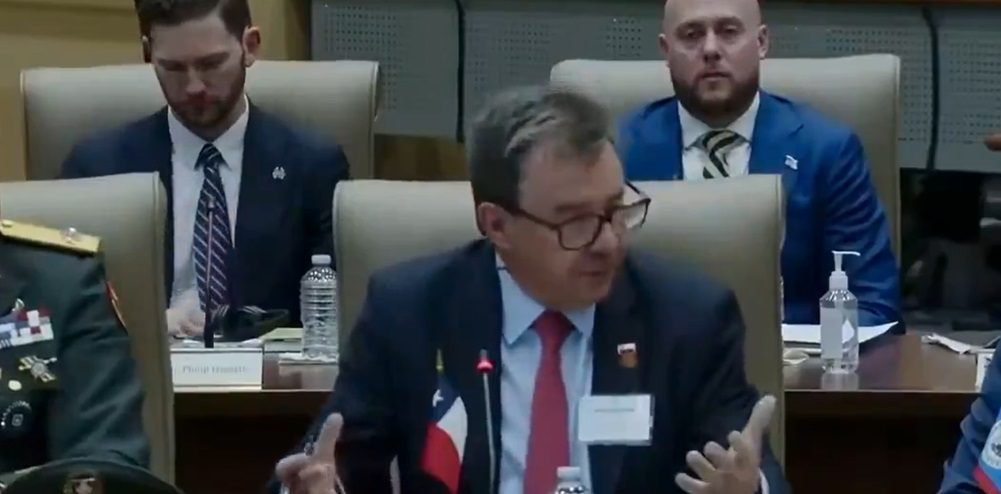 Futuro ministro de Defensa Fernando Barros - Miami 06-03-2026