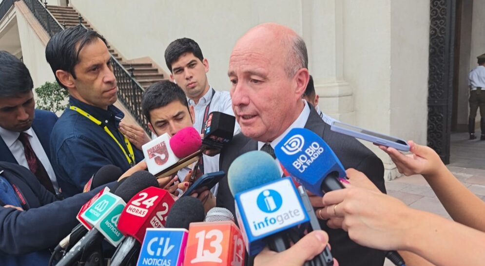 Ministro de Hacienda Jorge Quiroz La Moneda 16-03-2026