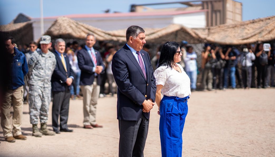 Ministro del Interior Claudio Alvarado - Ministra de Seguridad Trinidad Steinert 16-03-2026