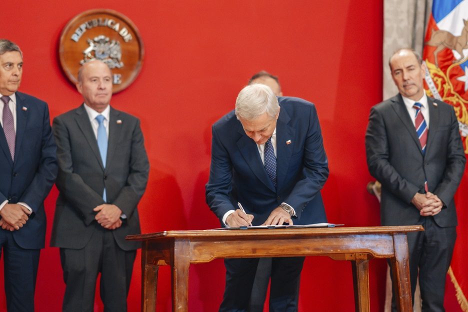 Pdte. José Antonio Kast promulga ley de Emergencia Energética La Moneda 26-03-2026