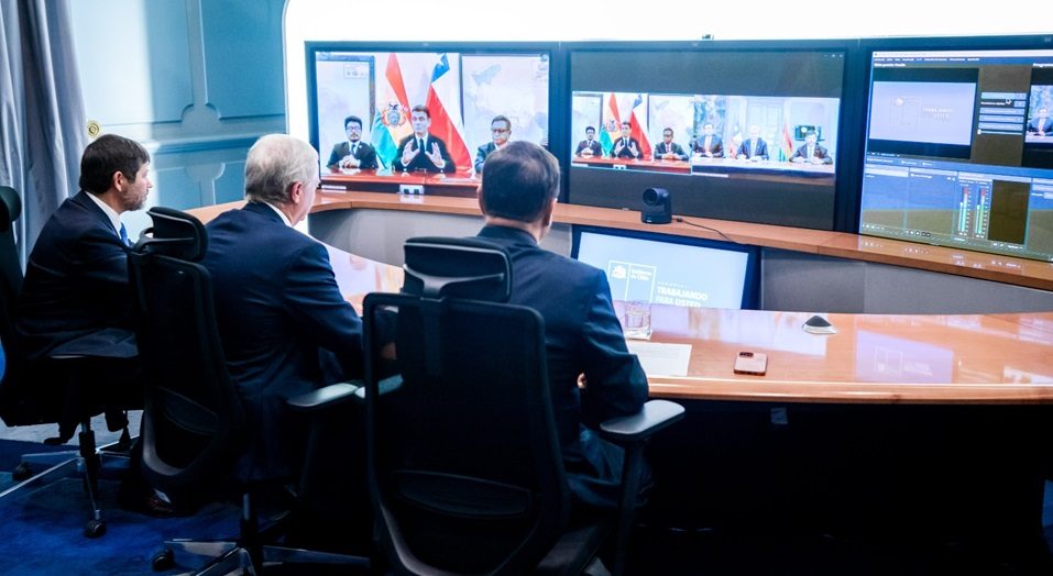 Reunión Pdtes de Chile José Antonio Kast y Bolivia Rodrigo Paz 31-03-2026