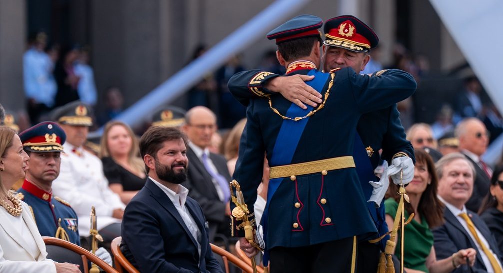 Saludo generales cambio de mando Ejército 09-03-2026
