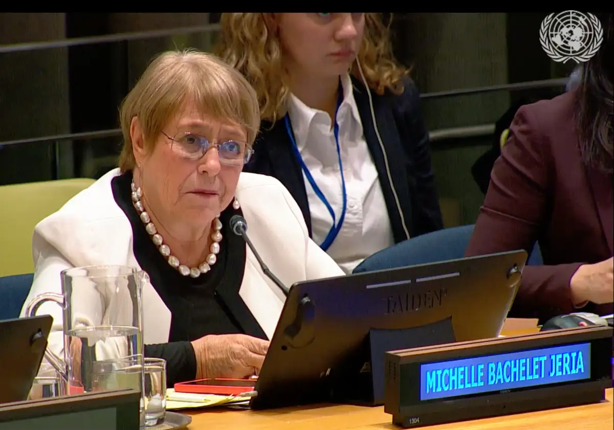 Bachelet responde preguntas de los países en su postulación a Secretaria General de la ONU y destaca la "Diplomacia Preventiva"