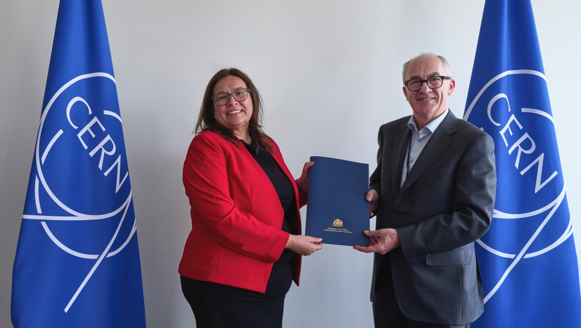 Chile se convirtió en Estado Miembro Asociado del CERN
