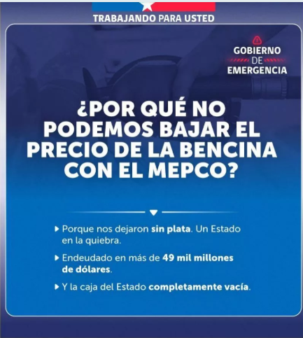 Segegob confirma que hará sumario por “Estado en quiebra”