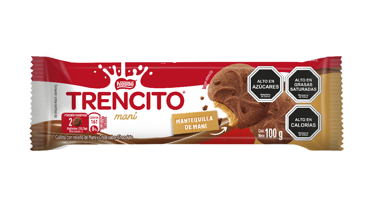 Trencito amplía su portafolio y presenta su nueva Galleta Trencito Maní