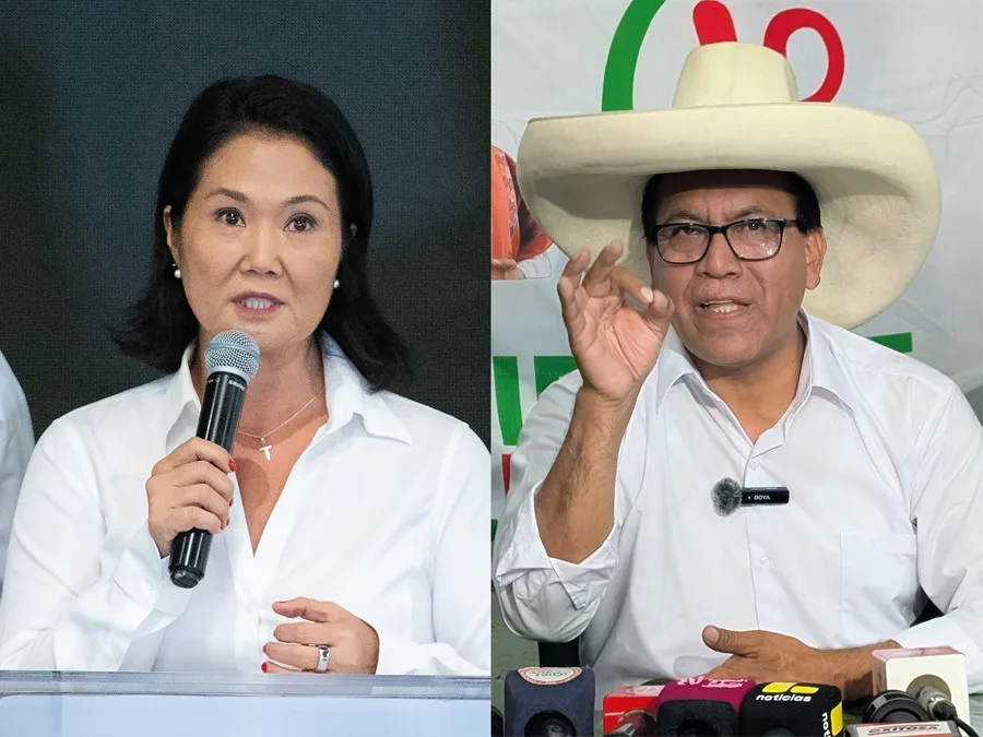 El jurado electoral de Perú proclama una segunda vuelta presidencial entre Fujimori y Sánchez