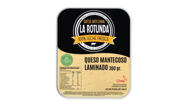 Minsal emite alerta alimentaria por listeria en queso mantecoso laminado “La Rotunda”