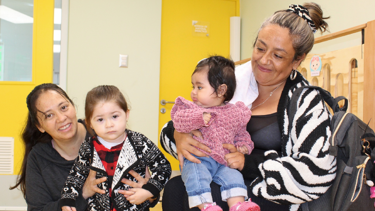Con nota 6,6 evalúan las familias el servicio brindado en salas cuna y jardines infantiles de Integra