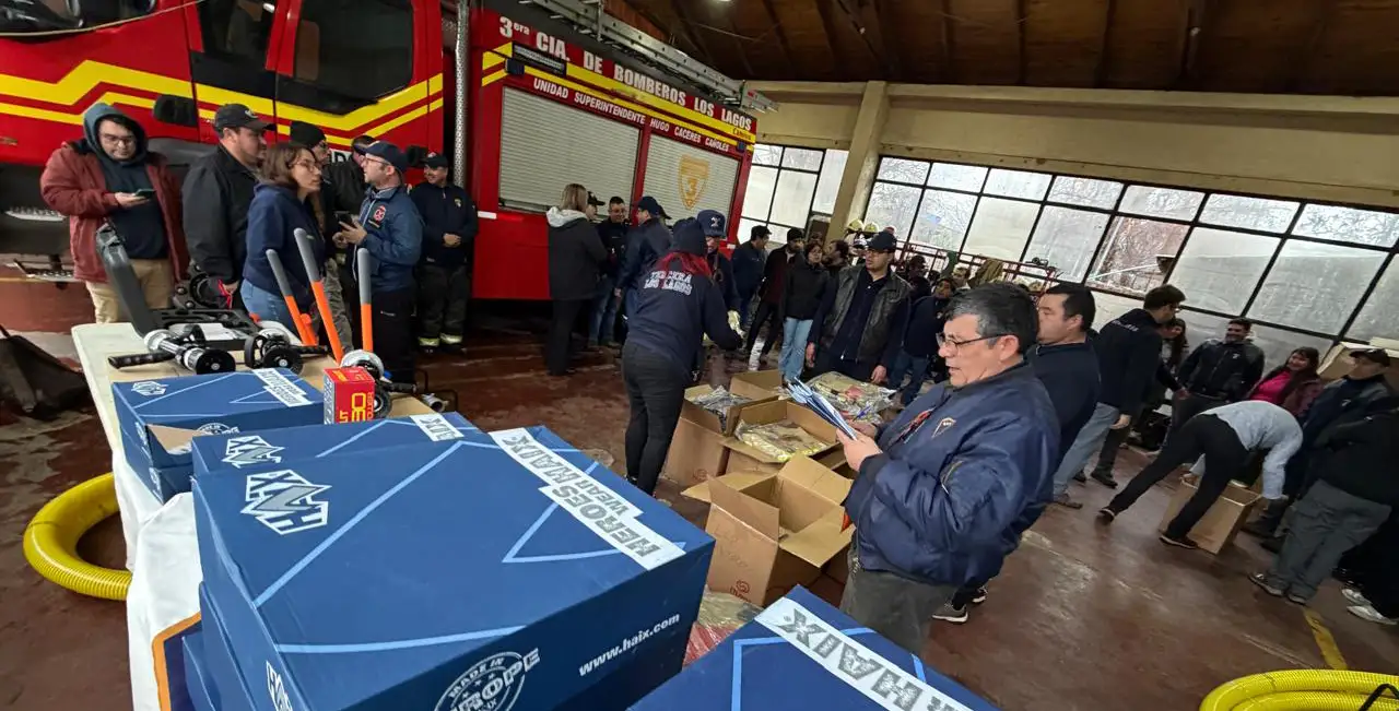Bomberos de Los Lagos y en especial la Tercera Compañía reciben importante aporte del Gobierno Regional y del Municipio