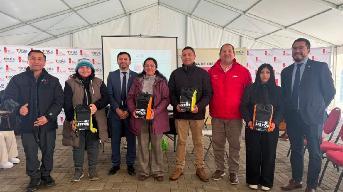 Programa Siempre Listos de Energía fortalece preparación de familias de Tirúa ante emergencias