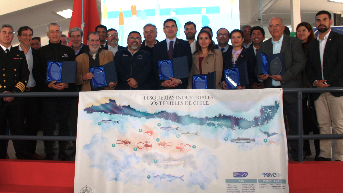 Tras una década de pesquerías certificadas, el 97% del desembarque de la pesca industrial es sostenible