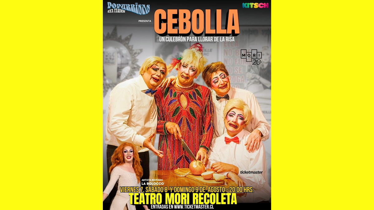 “Cebolla” vuelve al Teatro Mori con un culebrón drag para llorar de la risa