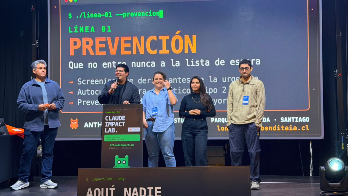 Ganadores de un desafío mundial de IA: el equipo chileno que quiere usar la tecnología para ayudar a las personas a vivir mejor