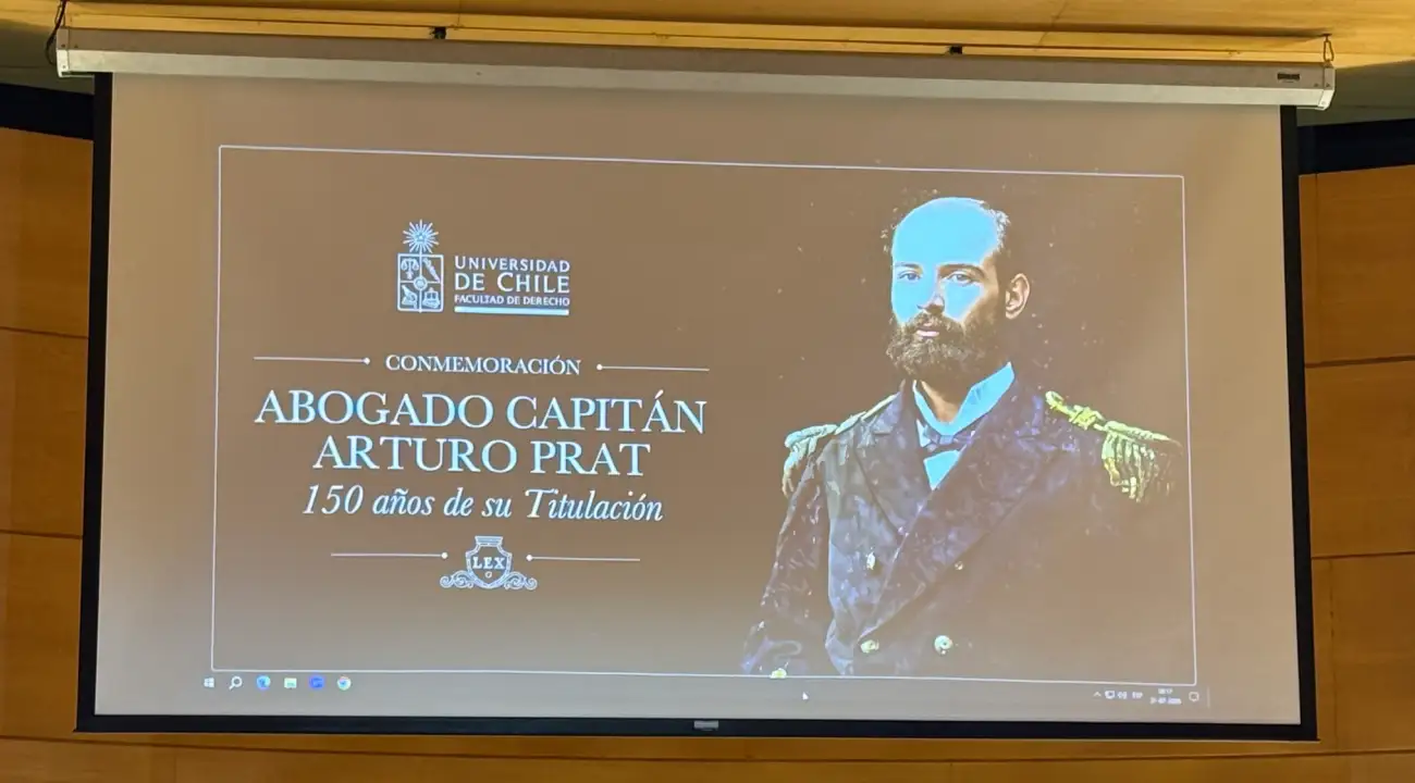 Corte Suprema y Derecho de la Chile conmemoran los 150 años de la titulación de abogado de Arturo Prat