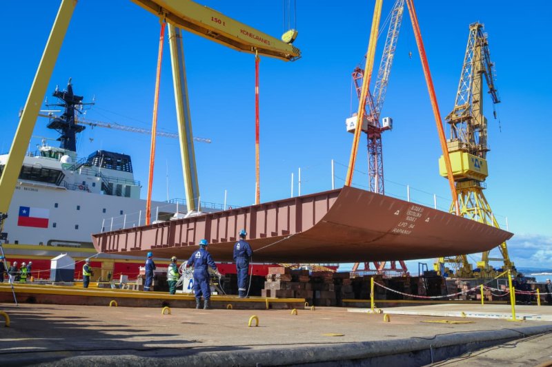 ASMAR inicia la construcción del segundo buque multipropósito LPD “Rapa Nui”