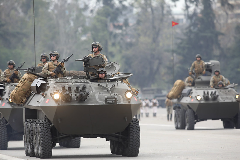 Ejército de Chile, siempre vencedor, jamás vencido