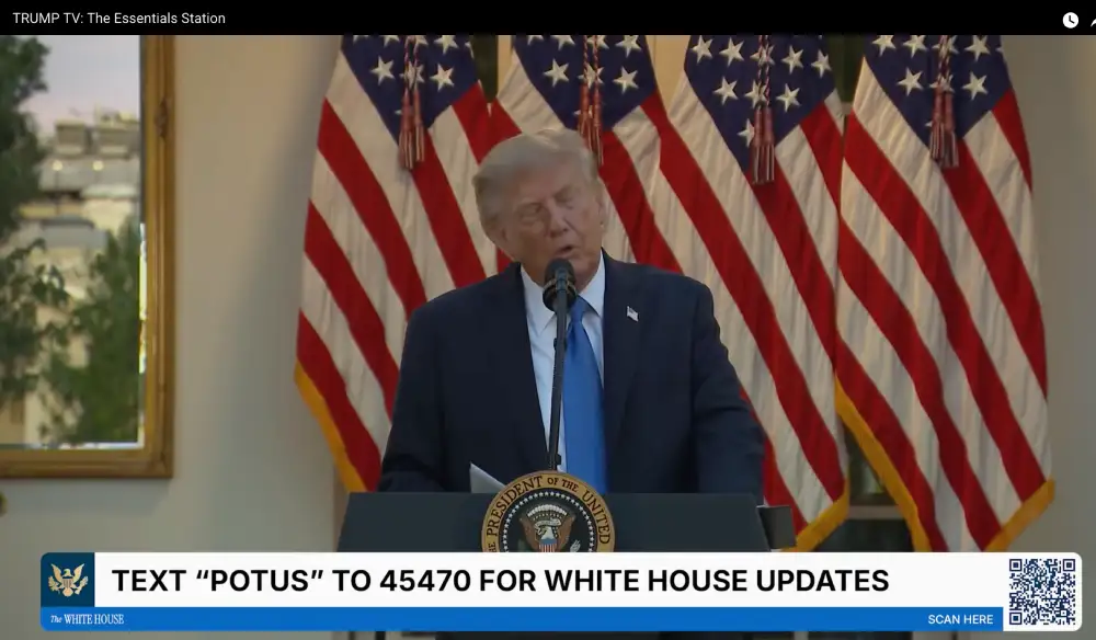 La venganza de Trump con la prensa: TrumpTV es la nueva tele de la Casa Blanca