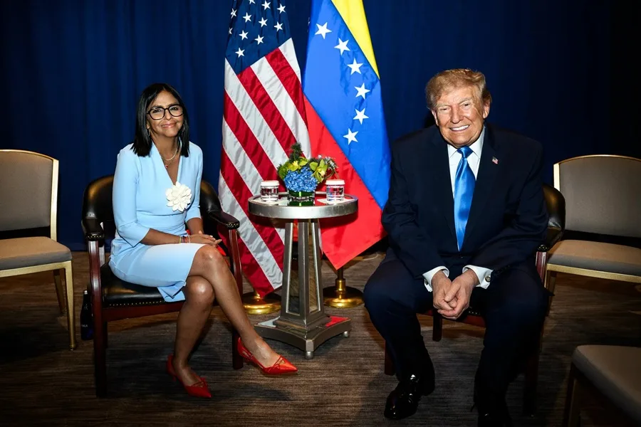 Delcy Rodríguez califica de histórica su reunión con Trump y le agradece su «respaldo»
