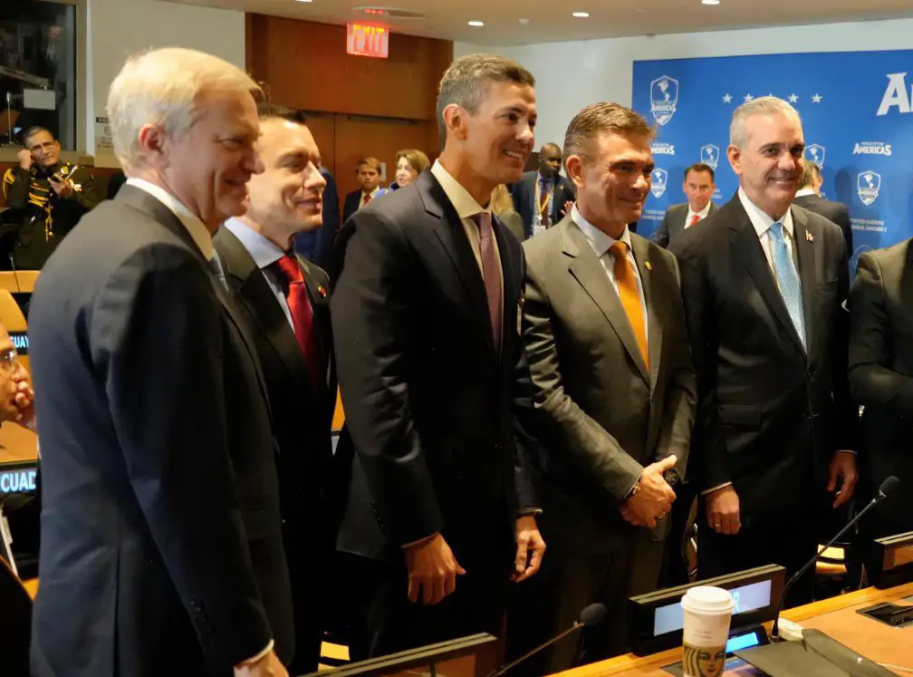 Pdte. Kast firma plena adhesión al "Escudo de las Américas"