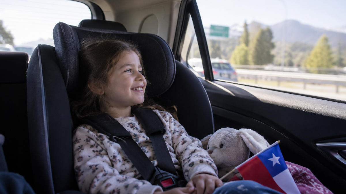 Fiestas Patrias: 10 recomendaciones claves para que los niños viajen seguros en automóvil