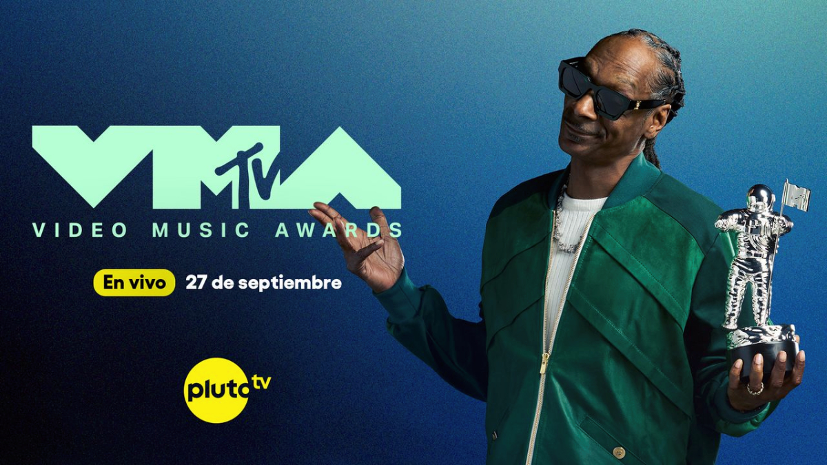 “VMAs” MTV 2026 estarán disponibles para su transmisión en vivo por Pluto TV
