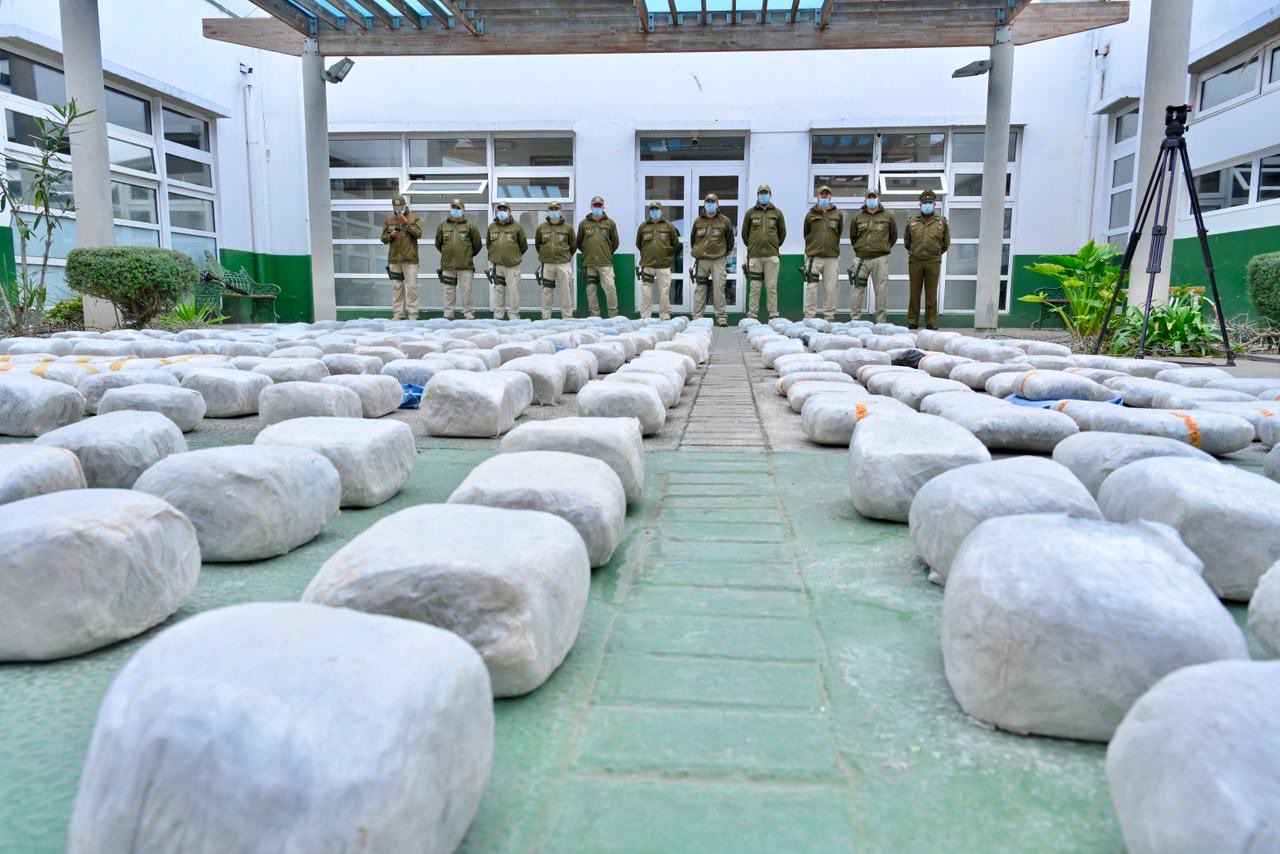Más de 100 toneladas de droga incautadas en 2026: un 63,4% más que el año anterior