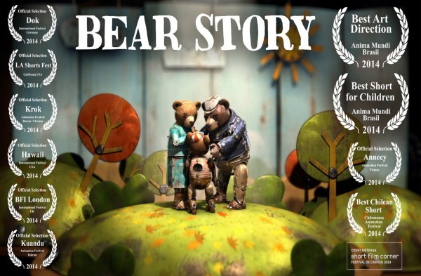 Especial “The Oscars”: Bear story, el cortometraje chileno nominado