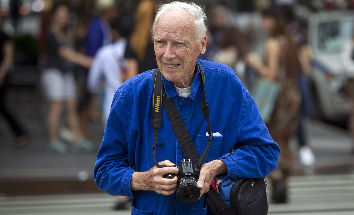 Bill Cunningham, con 86 años es una leyenda de la fotografía de moda