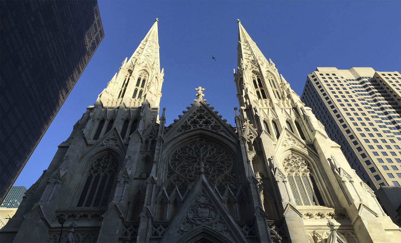 Panorámicas de iglesias de Nueva York inspiradas por la visita del Papa