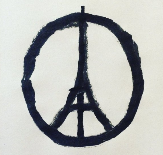 El símbolo que adoptó el mundo para apoyar a Francia