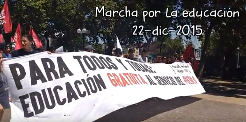 #CiudadanaAPie: Marcha por la educación: ¿Qué opinas de la “Ley corta”?