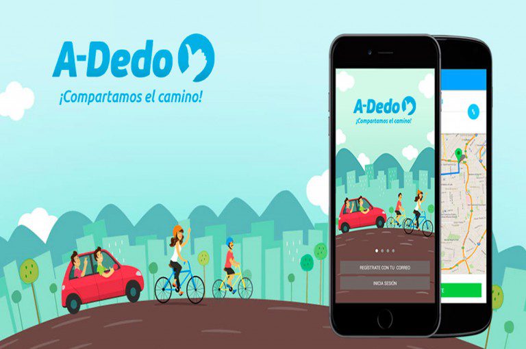 A-Dedo, la nueva app para compartir el auto