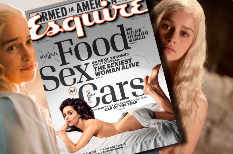 Emilia Clarke, elegida la mujer viva más sexy del mundo por la revista Esquire
