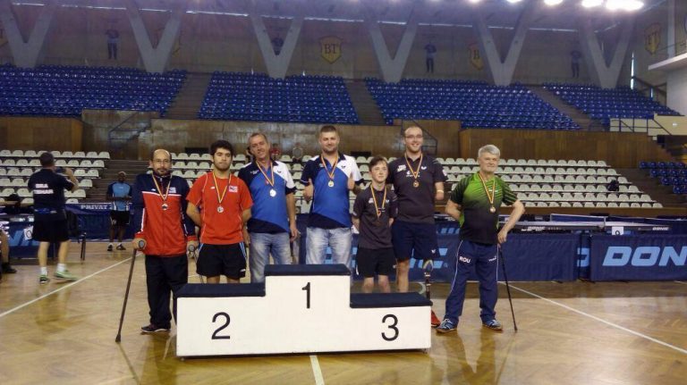 En Rumania, equipo chileno paralímpico consiguió medalla de Plata