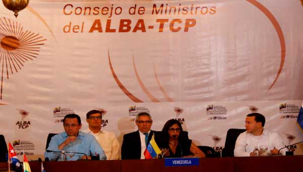 ALBA-TCP solidariza con Venezuela y rechaza resolución de la UE contra el gobierno de Maduro