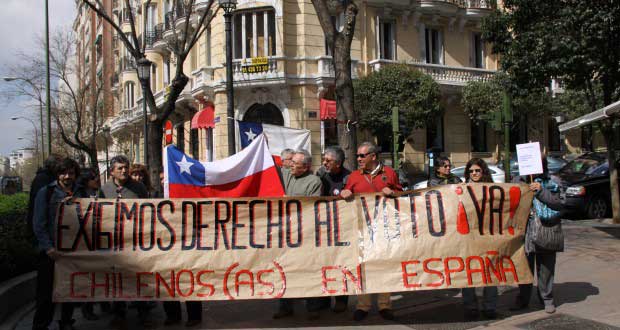 Cada vez más cerca la posibilidad de voto de chilenos en el mundo