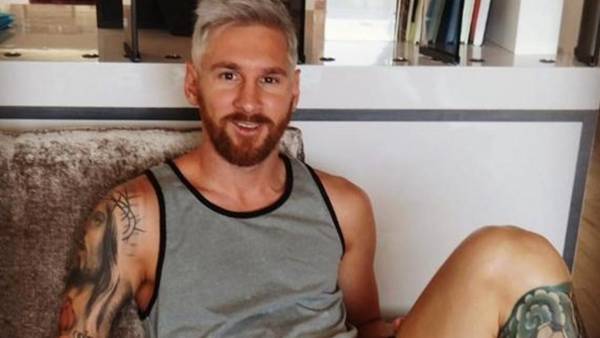 Quiere llamar la atención: El nuevo look de Lionel Messi