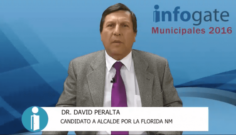 Dr. David Peralta, candidato NM por La Florida